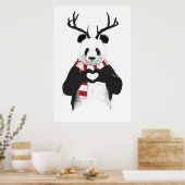 Xmas Panda Poster (Küche)