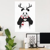 Xmas Panda Poster (Heimbüro)
