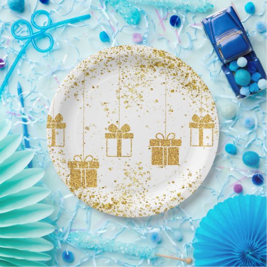 Xmas-Papierplatte Pappteller (Party)