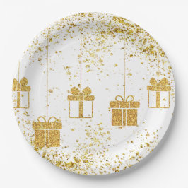 Xmas-Papierplatte Pappteller