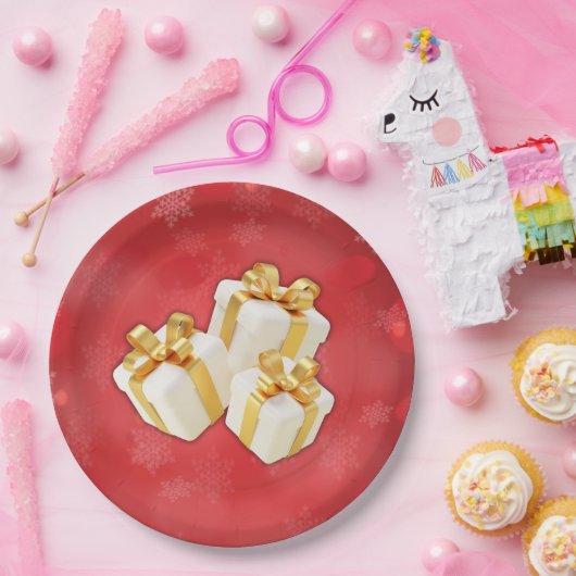 Xmas-Papierplatte Pappteller (Party)