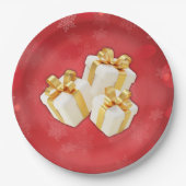 Xmas-Papierplatte Pappteller (Vorderseite)