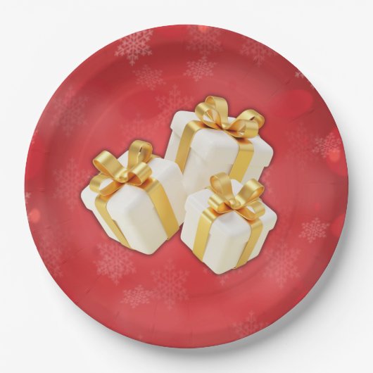 Xmas-Papierplatte Pappteller (Vorderseite)