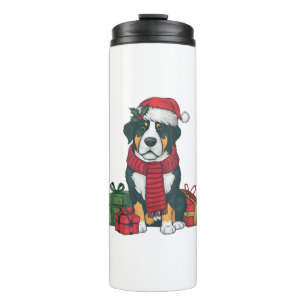 Xmas Party Dekoration Grosses Schweizer Hunde Thermosbecher