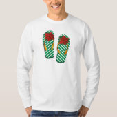 Xmas Party Flip Flops T-Shirt (Vorderseite)