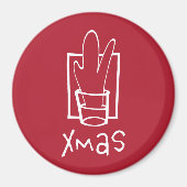 Xmas Party Magnet (Vorne)