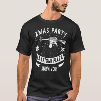 Xmas Party Nakatomi Plaza Survivor Weihnachtsfest T-Shirt