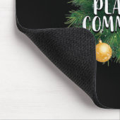 Xmas Party Planning Tees &amp; Aparel _ Red Party  Mousepad (Ecke)