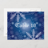 Xmas Party Tischnummer (Vorne/Hinten)