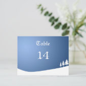 Xmas Party Tischnummer (Stehend Vorderseite)