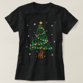 Xmas Patriotic 2. Änderung Gun Weihnachtsbaum T-Shirt (Design vorne)