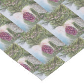 Xmas Pinecone Mittelgroßer Tischläufer (Ecke)