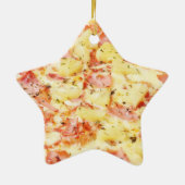 XMAS PIZZA KERAMIK ORNAMENT (Hinten)