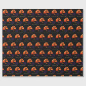 Xmas Praying black Geschenkpapier (Flach)