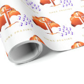 Xmas Praying Geschenkpapier (Rolleneckpunkt)