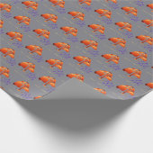 Xmas Praying grey Geschenkpapier (Ecke)