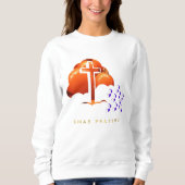 Xmas Praying Sweatshirt (Vorderseite)
