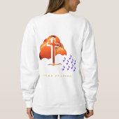 Xmas Praying Sweatshirt (Rückseite)