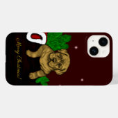 XMas Puppy Case-Mate iPhone Hülle (Rückseite (Horizontal))