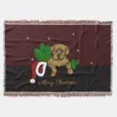 XMas Puppy Decke (Vorderseite)