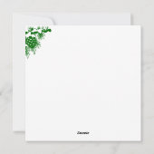 XMas Puppy Feiertagskarte (Rückseite)