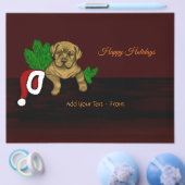 XMas Puppy Flyer (Einzeln)