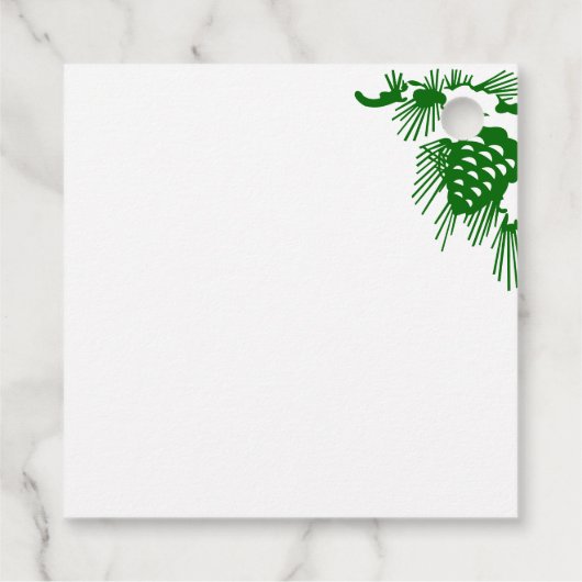 XMas Puppy Geschenkanhänger (Rückseite)