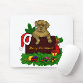 XMas Puppy Mousepad (Mit Mouse)