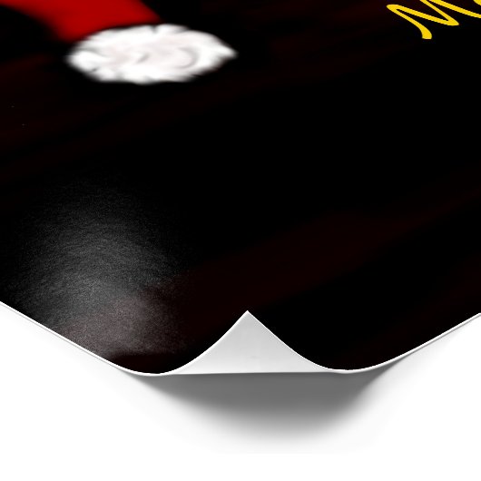 XMas Puppy Poster (Ecke)