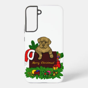 XMas Puppy Samsung Galaxy Hülle