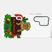 XMas Puppy Samsung Galaxy Hülle (Rückseite (Horizontal))