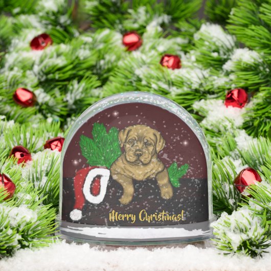 XMas Puppy Schneekugeln (Weihnachten)