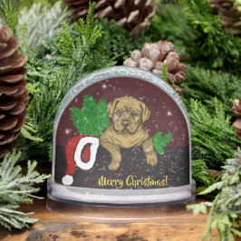 XMas Puppy Schneekugeln