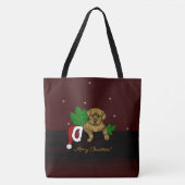 XMas Puppy Tasche (Vorderseite)
