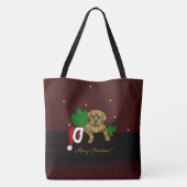 XMas Puppy Tasche (Rückseite)