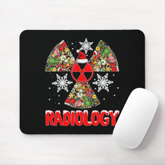 Xmas Radiology Christmas Radiologist Xray Tech Cut Mousepad (Mit Mouse)