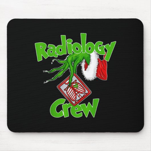 Xmas Radiology Christmas Radiologist Xray Tech Fun Mousepad (Vorne)