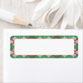 XMAS RAUTE STRICK .75"x2.25" Labels (Insitu)