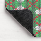 XMAS RAUTE STRICK Mouse Pad Mousepad (Ecke)
