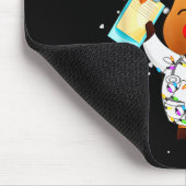 Xmas Reindeer Doctor Reindeer Lover Funny Christma Mousepad (Ecke)