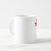 xmas reindei emoji kaffeetasse (Vorderseite Links)