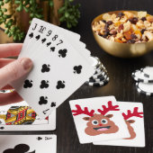 xmas reindei emoji spielkarten (In Situ)