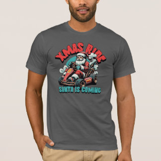 Xmas Ride: Santa kommt T-Shirt