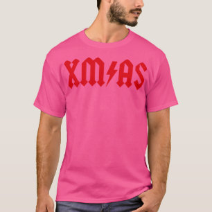 Xmas Rock Roll Heavy Metal Weihnachten Weihnachten T-Shirt
