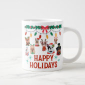 Xmas Roof coffee specialty mug Jumbo-Tasse (Rechts)