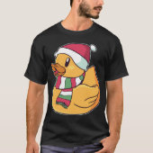 Xmas Rubber Ducky Duckie Duck Weihnachtsgeschenk N T-Shirt (Vorderseite)