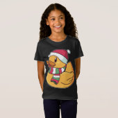 Xmas Rubber Ducky Duckie Duck Weihnachtsgeschenk N T-Shirt (Vorne ganz)