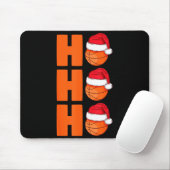 Xmas Santa Claus Basketball Christmas Mousepad (Mit Mouse)