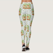 xmas santa claus hamster leggings (Rückseite)