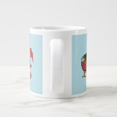 Xmas Santa Claus Jumbo-Tasse (Rückseite)